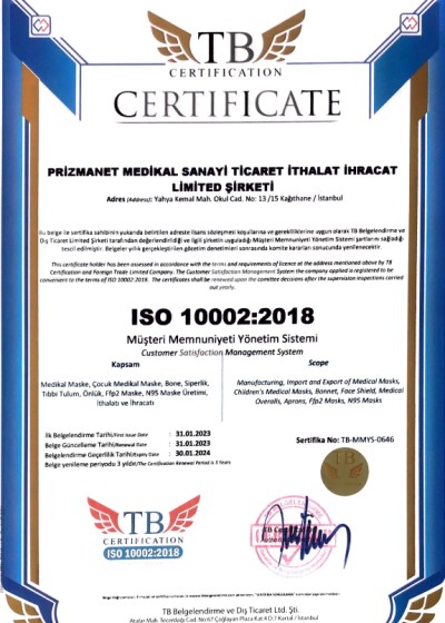 ISO 10002:2018