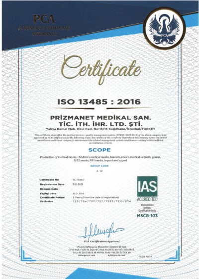 ISO 13485 : 2016