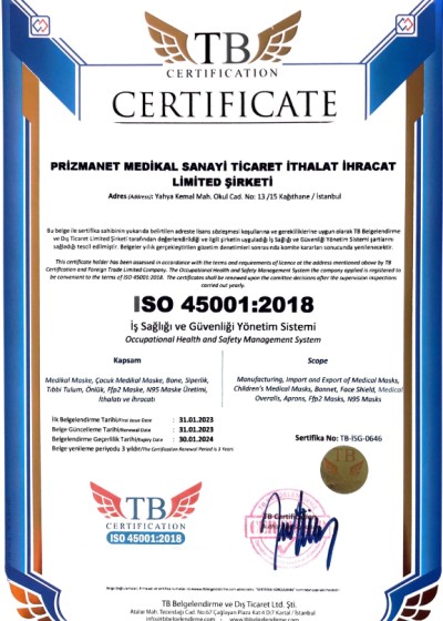 ISO 45001 : 2018