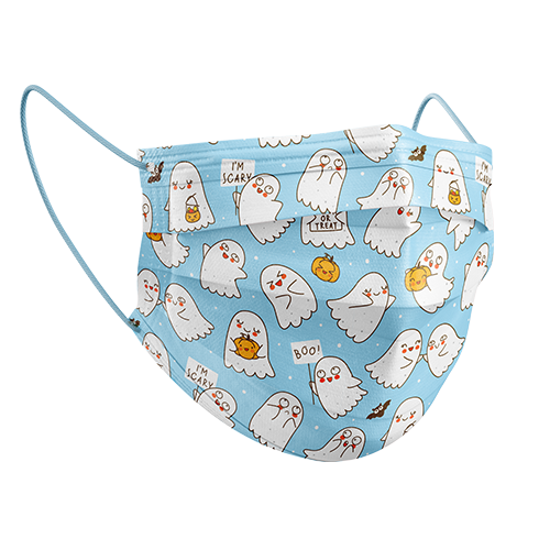 Medizer Cute Ghost Pattern Kids Mask