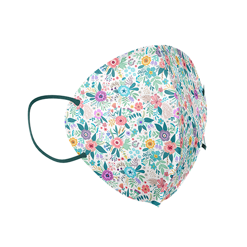 Spring Flowers Pattern FFP2 Mask